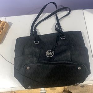 Micheal Kors large black shoulder bag